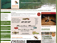 Tablet Screenshot of mancinimoscas.com